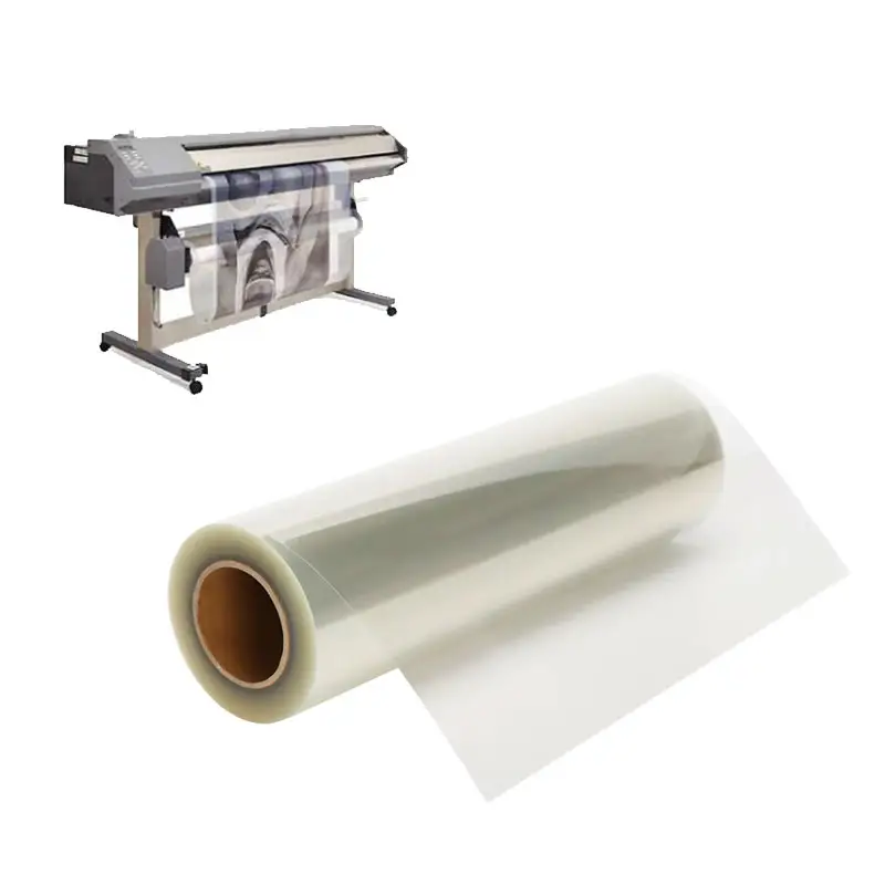 Wholesale Waterproof Inkjet Transparent milky PET film for Silk Screen Printing