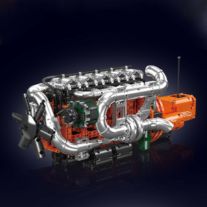For MOULD KING 10200 for Scania Truck <strong>Engine</strong> Transmission Building Block <strong>Kits</strong> Creative Puzzle <strong>Model</strong> Toy for Adults Perfect Gift - Product Image 3
