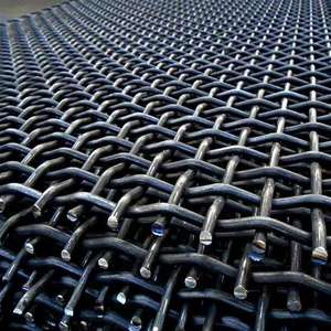 Maille de tamis vibrante tissée XG anti-écrasement et résistante à l'usure, à haute résistance à la traction, utilisée pour le criblage dans les carrières minières à grande échelle - Product Image 5