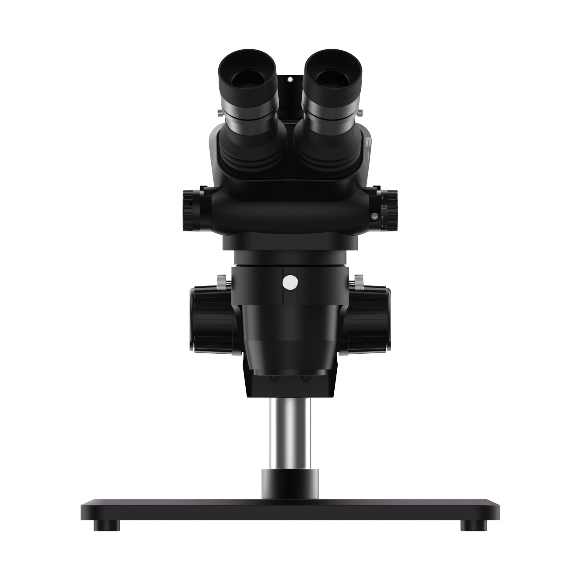 SANQTID SOPTOP 9# Trinocular Microscope Multiplication 6.7-45X Continuous Zoom Mobile Phone Repair Jewelry And PCB Inspection