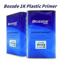 Primaire acrylique plastique Bossde P-418 1K prêt à l'emploi pour l'adhérence sur PP et ABS, promotion sur la réparation automobile des pare-chocs