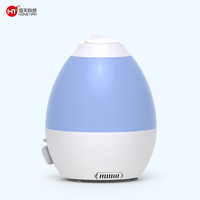 Humidificateur d'air intelligent à évaporation par goutte d'eau électrique OEM ODM, brume fraîche, aromathérapie, capacité de 2,8 L, LED à changement de couleur