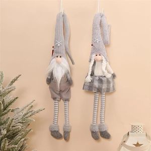 Whimsical 2pc Gnome <b>Door</b> <b>Knob</b> Decor Cute Straw Hat Checkered Shirt for Christmas Halloween or Thanksgiving Gift - Product Image 1