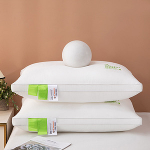 High Quality Custom Wholesale High Rebound Super Soft Feathered Velvet Neck Protector <strong>Pillow</strong> Hotel Feather <strong>Down</strong> <strong>Pillow</strong> Cushion P - Product Image 5