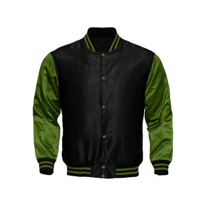 Blouson Bomber en Satin pour Hommes, Chauffant, en Tissu Personnalisé, Respirant, Écologique, Nouveau Design – Vente en Gros - Product Image 1