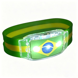<span class=keywords><strong>Bracelet</strong></span> Lumineux Événement Sportif 2026, <span class=keywords><strong>Bracelet</strong></span> Drapeau National Personnalisé, Outil d'Applaudissement pour Fans, <span class=keywords><strong>Bracelet</strong></span> de Soutien, Fabricant - Product Image 4