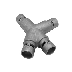 Phụ Kiện Giá đỡ ống đường kính 40mm của nhà sản xuất đầu nối bốn chiều với khớp nối 45 độ - Product Image 3