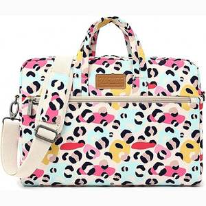 Échantillon gratuit Nouveau système de couleurs chaudes personnalisé Étanche Antichoc Multifonctionnel Sac à main bandoulière de bureau Sac pour ordinateur portable pour femmes - Product Image 3