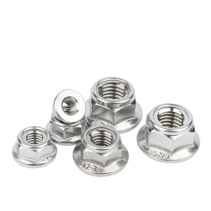 Inox 18-8 A2-70 A4-80 thép không gỉ 304 316 SS SUS tất cả các kim loại Hex mặt bích khóa Nut tay trái Chủ Đề tự khóa NUT - Product Image 5