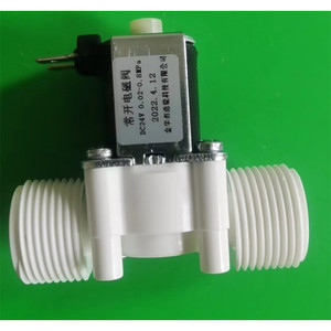 Válvula Solenoide Presurizada de Doble Rosca Paralela, Entrada y Salida de Agua, Normalmente Abierta, Válvula de Control - Product Image 3