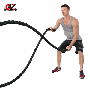 Cuerdas de Combate CZFIT de Alta Calidad, Cuerda de Entrenamiento para Fitness, Lucha y Entrenamiento Físico, Disponible en Variedad de Tamaños Unisex - Product Image 1