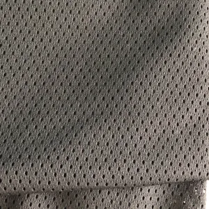 Huaju Textile Polyester Trikot muster Big Hole Mesh Stoff für Basketball Trikot