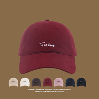 Gorra de Béisbol Personalizada Bordada Unisex de 6 Paneles con Visera Curva de Algodón Ajustable para Uso Diario, Casual y Versátil