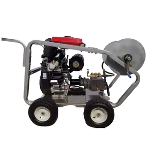 Commercial high-pressure cleaning machine Outdoor cleaning pipe unblocking machine Mobile unblocking equipment