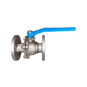Válvula de bola con brida JIS Q41F-10K con tratamiento térmico FRAS y vástago sólido a prueba de explosiones - Product Image 1
