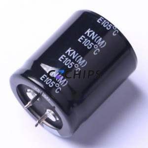 Condensador Electrolítico de Aluminio de Montaje a Presión KN681M25030*35A, Componente de Orificio Pasante (THT), D30xL35mm 680uF 20% 250V 10mm - Product Image 2