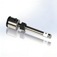 Medidor de Flujo Electromagnético Compacto de Inserción DN32-DN2000, Sensor Digital de Flujo de Líquido de Acero Inoxidable, 4-20mA RS485 M6570