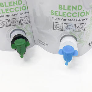 Bolsa personalizada con válvula de 1.75L, libre de BPA, reutilizable y portátil, para vino tinto y aceite de oliva. - Product Image 2