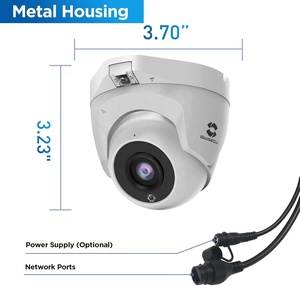 GWSECU 5MP <span class=keywords><strong>Surveillance</strong></span> extérieure Audio AI Enregistrement <span class=keywords><strong>de</strong></span> mouvement humain Application mobile Vision nocturne bon marché <span class=keywords><strong>Mini</strong></span> tourelle Sécurité PoE Caméra IP - Product Image 5