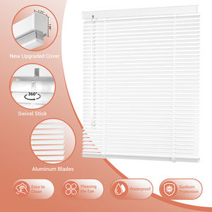 ممتاز مع ترقية الإضاءة حجب أعلى السكك الحديدية نظام البناء كل الألومنيوم لغرفة النوم والمكتب - Product Image 2