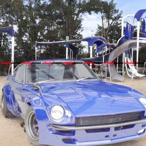 ชุดแต่งตัวถังไฟเบอร์กลาส Rocket Bunny สำหรับรถ <span class=keywords><strong>Datsun</strong></span> 240Z S30 ปี 1978-1981 คุณภาพสูง พร้อมช่องเซ็นเซอร์ช่วยจอดแบบยึดติดกับกันชน - Product Image 3