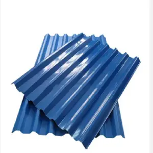 Ppgi Galvanized Corrugated Color Blue Coated 4*8FT Steel Sheet For Roofing