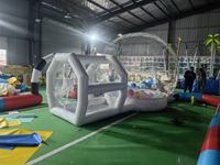 Casa Bolle Gonfiabile, dôme à bulles extérieur écologique en PVC, tente transparente, maison à bulles gonflable, diamètre 3m