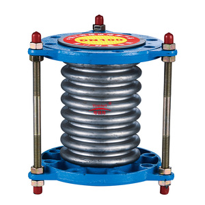 YueMeite Rubber Flexible Joint Flange RFJD-2.5x100 Water Pipe Expansion Connector - Product Image 2