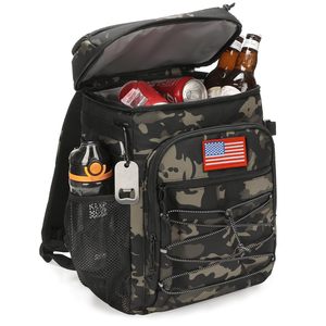 Wholesale Custom Printed Polyester Insulated Thermal <b>Cooler</b> Bag 24L Waterproof Reusable Lunch Bag with <b>Laptop</b> Backpack - Product Image 1
