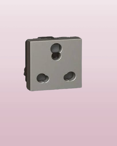 Prise murale en aluminium robuste, 3 prises, 13A, 230V, prise de courant avec mise à la terre pour usage résidentiel, bureau, commercial - Product Image 2
