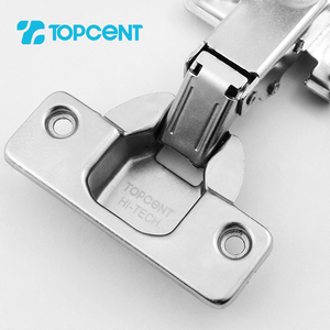 Charnières de meuble Topcent : Charnières à clipser souples à fermeture amortie pour portes de placard, <span class=keywords><strong>vis</strong></span> en acier inoxydable incluses - Product Image 4