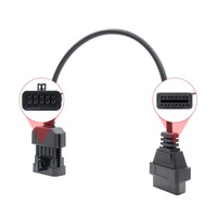 Wholesale Price OBD1 to OBD2 Connecting Cable OBDII for Opel 10PIN to 16PIN Connector Cable