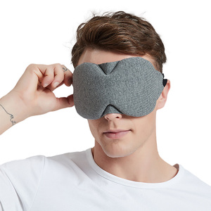 <span class=keywords><strong>Masque</strong></span> <span class=keywords><strong>de</strong></span> sommeil en <span class=keywords><strong>coton</strong></span> <span class=keywords><strong>de</strong></span> qualité avec sangle élastique Couverture <span class=keywords><strong>de</strong></span> <span class=keywords><strong>nuit</strong></span> occultante douce et confortable pour la maison et les voyages en avion - Product Image 2