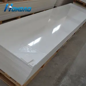 Hondao Acrylic Solid Surface Bending Corians Solid Surface 100% Pure Acrylic Solid Surface Sheet