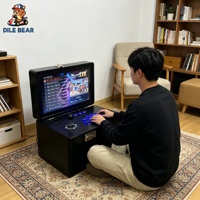 Новая аркадная игровая приставка DX 29800 1 Classic Mini: игровой центр с монетоприемником для нескольких игроков, 14-дюймовая HD-видеоконсоль 720P