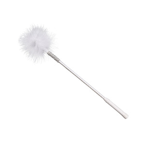 Bâton érotique à long manche en plumes noires pour femmes, pour fessées, pour le pré-chauffement avant la séance, jouets alternatifs pour couples, adultes - Product Image 2