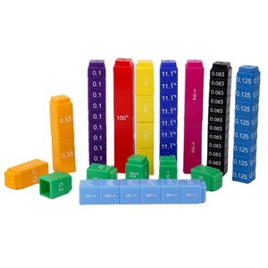 Bloques de fracciones, problemas de fracciones, suma y resta de matemáticas para primaria, dispositivo de demostración, disco, círculo - Product Image 4