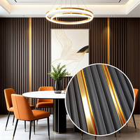 Vente flash, prix d'usine, panneau mural 3D en PS imperméable de haute qualité, matériau de décoration intérieure, échantillon