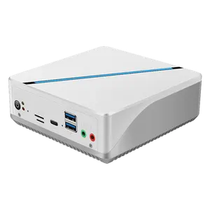 Limyee/Zeroone manufacturer wholesale Intel 12th Gen Alder Lake N100 Mini PC Win10/11 DDR5 Dual display 8G 128G Computer Box