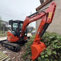Cabine d'excavatrice Kubota pour U15 U35 U45 U50 U55 U60 KX135 KX155 KX161 KX163 KX165 KX185 Cabine de machines de construction 3 tonnes Mini