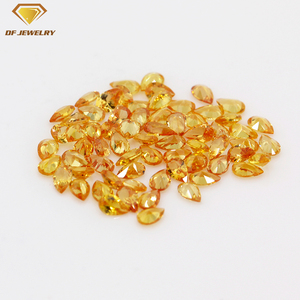 Lumière <span class=keywords><strong>Jaune</strong></span> Pierres Précieuses <span class=keywords><strong>Poire</strong></span> 2*3mm Naturel Citrine Topaze - Product Image 6