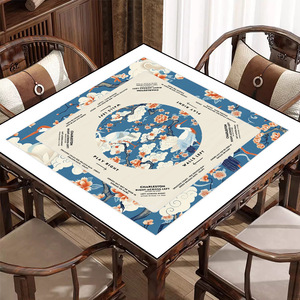Tapis de Mahjong en Caoutchouc Antidérapant, Sans Odeur, Facile à Nettoyer, Durable, Réduction du Bruit, Style Moderne, Couleur Personnalisée, Fabrication Directe du Fabricant - Product Image 3