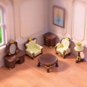 Resin Micro-Landscape Creative European-Style <b>Vintage</b> Furniture Series Dollhouse DIY Decorations Accessories Mini Desktop - Product Image 3