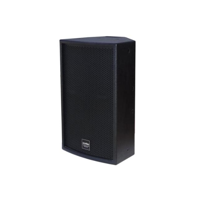 Concert Professional Two Channel Two Way Full Frequency 12 Inch Bass Sond Box Dj Speaker Conference Speaker With Mic