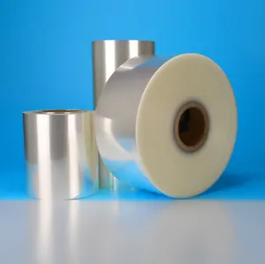 Free samples OPP 12-80 Mic One Side Coronament BOPP/CPP/PET Film Plastic Wrap for Hot Stamping Foil