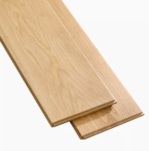 Planche de bois dur massif en chêne européen Planche de bois Planche de plancher de bois dur Planches de plancher de salon - Product Image 1