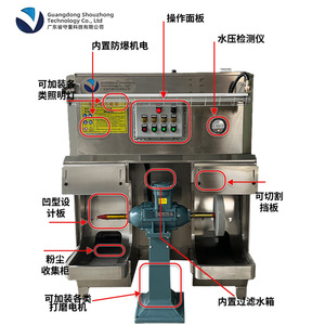 Máquina Recolectora de Polvo para Pulido y Desbarbado de Metales a Prueba de Explosiones con Tanque de Filtro de Shouzhong Technology - Product Image 1