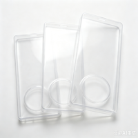 Coque de téléphone transparente antichoc en acrylique Qin pour téléphone Android F25 avec boîte