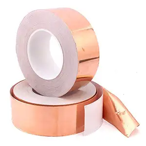 Impermeável Alta Qualidade Ecológica Alta Temperatura Blindagem Single-Sided Condutiva Copper Foil Tape