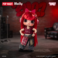 Mainan Grosir Lintas Negara POP MART Molly Yuqi Seri 1/8 Action Figure, untuk Koleksi dan Hiasan Meja